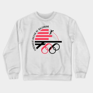 balconing olympic sport Crewneck Sweatshirt